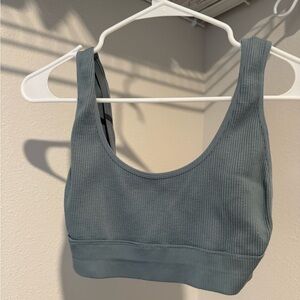 Seamless Ribbed Lounge Top